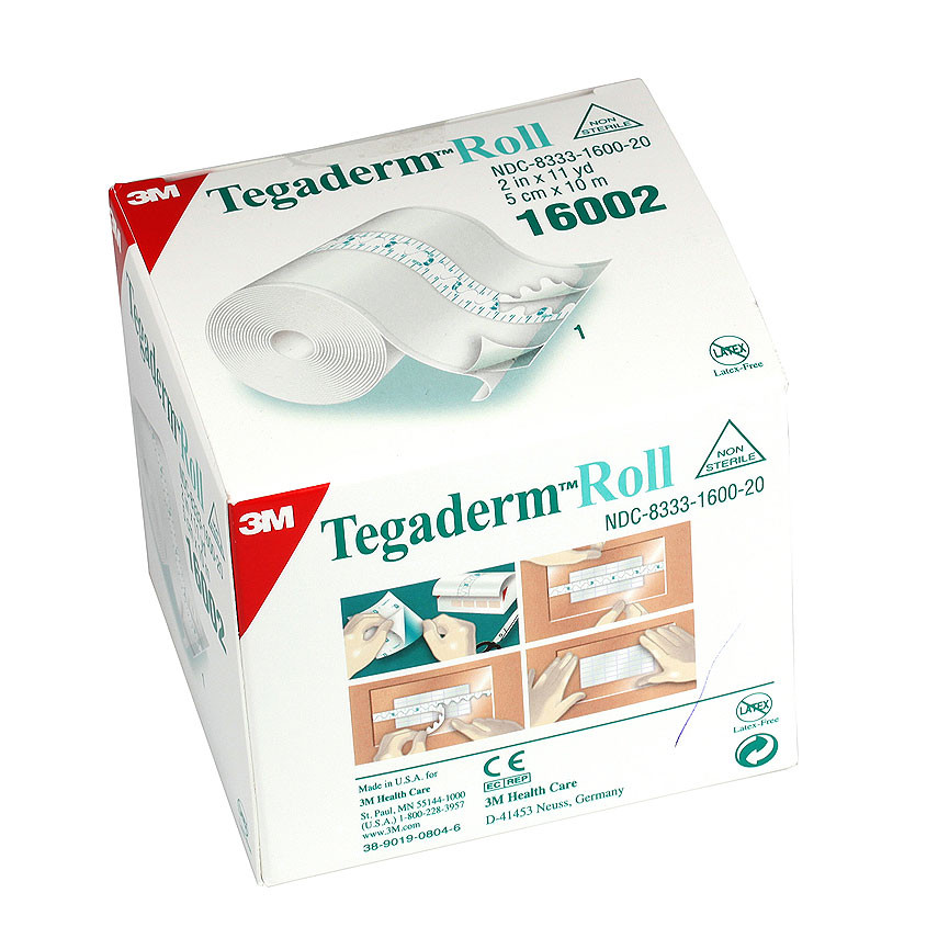Tegaderm Roll 5 cm x 10 m Transparentverband / 1 Stück