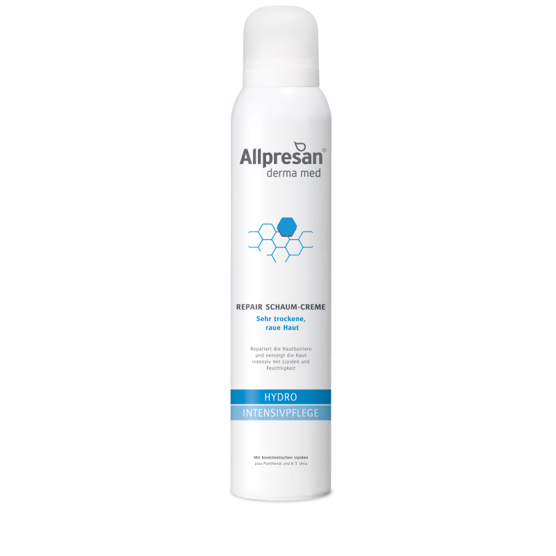 Allpresan derma med Hydro Intensivpflege Schaum-Creme mit 8 % Urea /