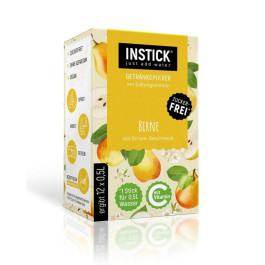 INSTICK Birne - zuckerfreies Instant-Getränk - Größe S / 12 Sticks