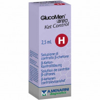 GlucoMen areo 2K und GK Control H - Kontrolllösung / 2,5 ml