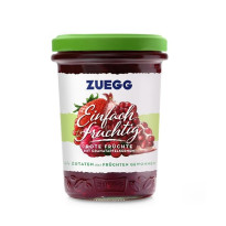ZUEGG Rote Früchte mit Granatapfelkernen - Fruchtaufstrich / 250 g