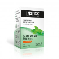 INSTICK Gartenminze - zuckerfreies Instant-Getränk - Größe S / 12 Sticks