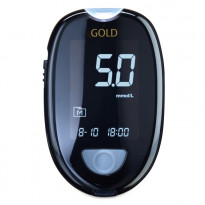 Aktivmed GlucoCheck GOLD mmol/L - Blutzuckermessgerät / 1 Set