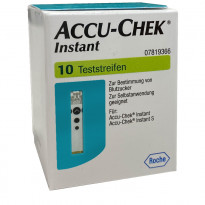 Accu-Chek Instant Teststreifen - Blutzuckerteststreifen / 10 Stück