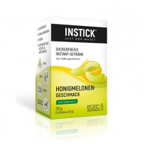 INSTICK Honigmelone - zuckerfreies Instant-Getränk - Größe S / 12 Sticks