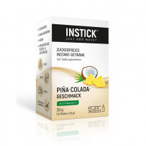 INSTICK Piña Colada - zuckerfreies Instant-Getränk - Größe S / 12 Sticks