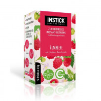 INSTICK Himbeere - zuckerfreies Instant-Getränk - Größe S / 12 Sticks