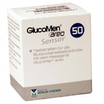 GlucoMen areo Sensor - Blutzuckerteststreifen / 50 Stück