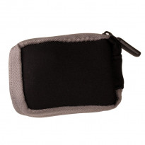Neopren-Tasche mit Clip und Reißverschluss schwarz - ACC-810BK / 1 Stück