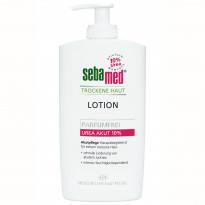 sebamed Trockene Haut parfümfrei - Lotion Urea Akut 10 % + Spender - Lotion / 400 ml