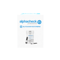 alphacheck professional Blutzuckerteststreifen / 50 Stück