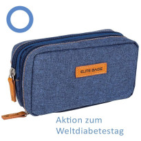 Elite Bags DIABETIC`S Tasche für Diabetesbedarf Blau Bitone / 1 Stück