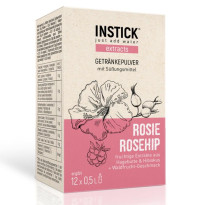 INSTICK extracts Rosie Rosehip - zuckerfreies Instant-Getränk - 12 Sticks