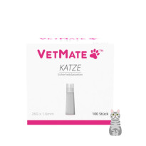 VetMate Sicherheitslanzetten 26G x 1,6 mm - Katze / 100 Stück