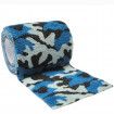 autsch & go Fixiertape Camouflage blau - 7,5 cm x 4,5 m - Fixierung für Pod/Sensor / 1 Rolle