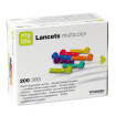 myLife Lancets 30G multicolor - sterile Einweg-Lanzetten / 200 Stück