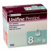Unifine Pentips 8 mm 31G - Pennadeln / 100 Stück