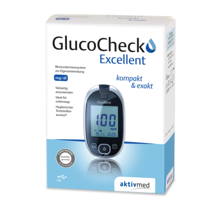 GlucoCheck Excellent mg/dl