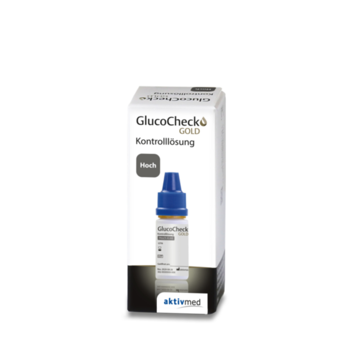 GlucoCheck GOLD - Kontrolllösung