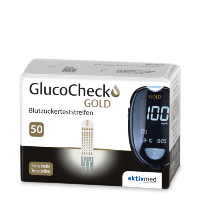 GlucoCheck GOLD - Blutzuckerteststreifen GlucoCheck GOLD - Blutzuckerteststreifen