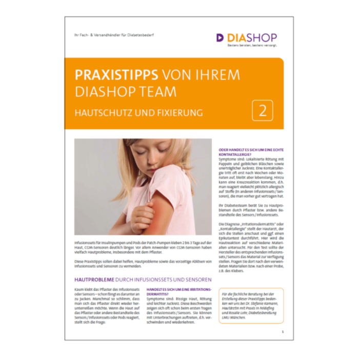 Praxistipps 2 Hautschutz und Fixierung