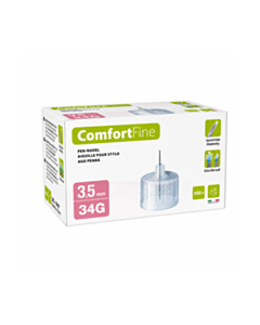 ComfortFine 3,5 mm (34G)  x 0,18 mm - Pennadeln Gestationsdiabetes / 100 St&uuml;ck