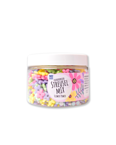 NO SUGAR SUGAR Streuselmix Flower Power / ohne Zucker - 1 Dose