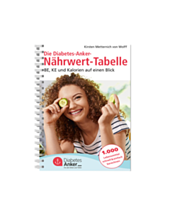 Die Diabetes-Journal-N&auml;hrwert-Tabelle- 5. Auflage 2026 / 1 Buch