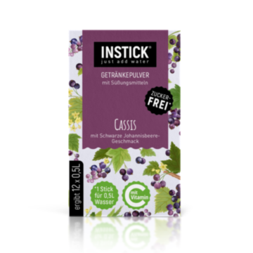 INSTICK Cassis (schwarze Johannisbeere)