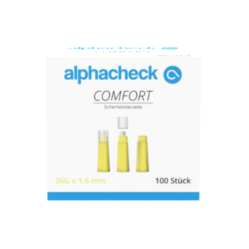 alphacheck COMFORT Lanzette 26G