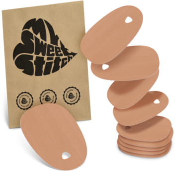 MySweetStitch Unterklebepflaster für Omnipod DASH / 5 - beige / 10 Stück