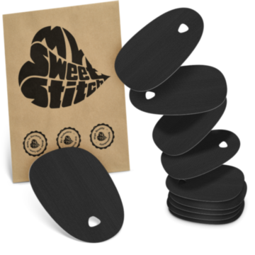MySweetStitch Unterklebepflaster für Omnipod DASH / 5 - schwarz / 10 Stück
