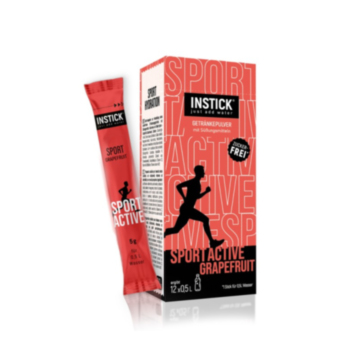 INSTICK Sportactive Grapefruit - zuckerfreies Instant-Getränk - Größe S / 12 Stück
