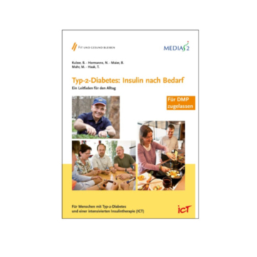 Medias 2 ICT Patientenhandbücher für 10 Patienten - Insulin nach Bedarf / 1 Set