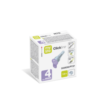 mylife Clickfine DiamondTip 0,23 mm (32G) x 4 mm - Pennadeln / 14 Stück