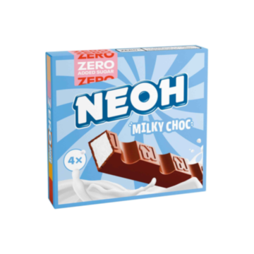 NEOH Milky Choc - Zero added Sugar - 4 Riegel a 12,5 g