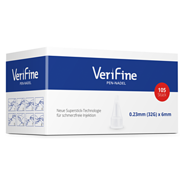 Verifine Pennadeln 6 mm (32G) - Standard Pennadeln / 105 Stück