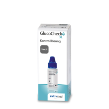 GlucoCheck XL - Kontrolllösung hoch