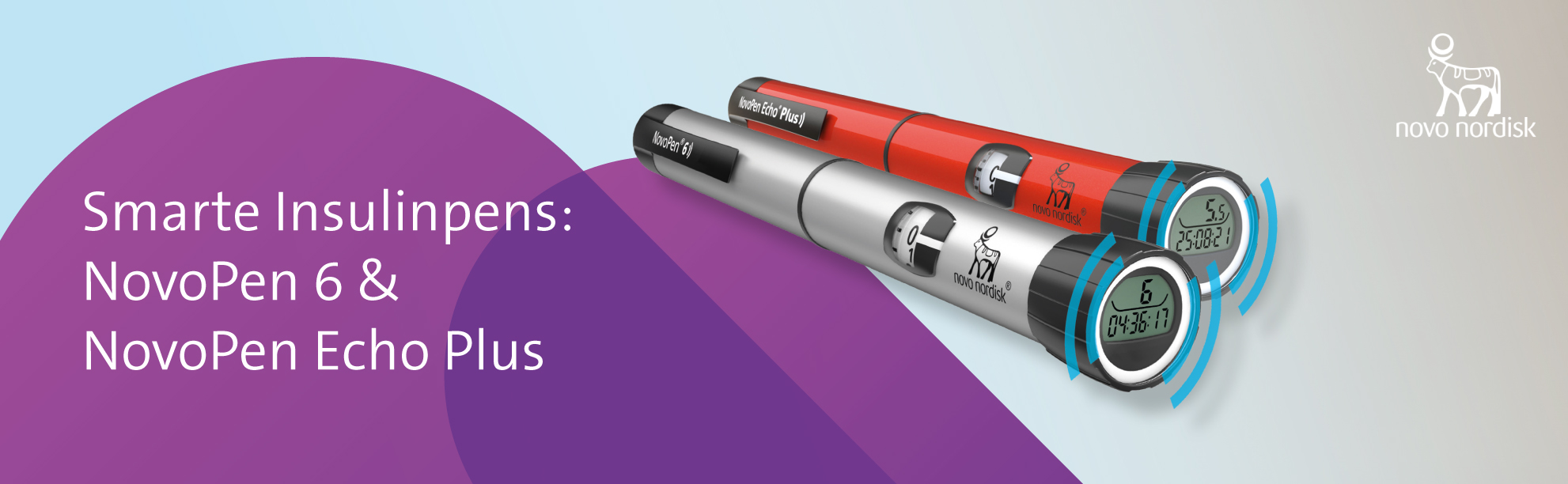 Smarte Insulinpens: NovePen 6 & NovePen Echo Plus Smarte Insulinpens: NovePen 6 & NovePen Echo Plus