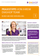 DIASHOP Praxistipps zum Thema Versorgung mit Diabetes Hilfsmitteln