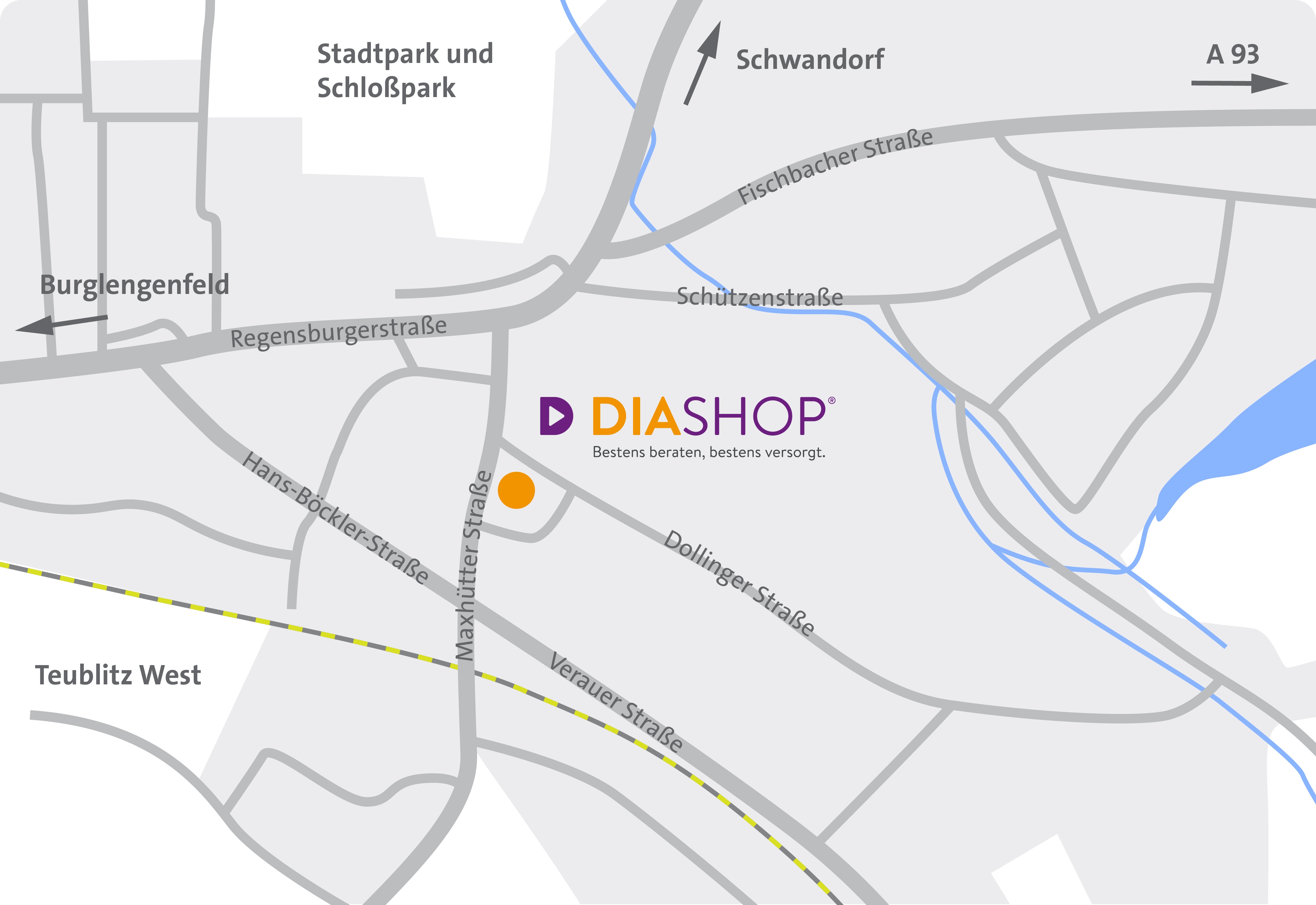 DIASHOP GmbH Anfahrt Gauting-Unterbrunn DIASHOP GmbH Anfahrt Gauting-Unterbrunn