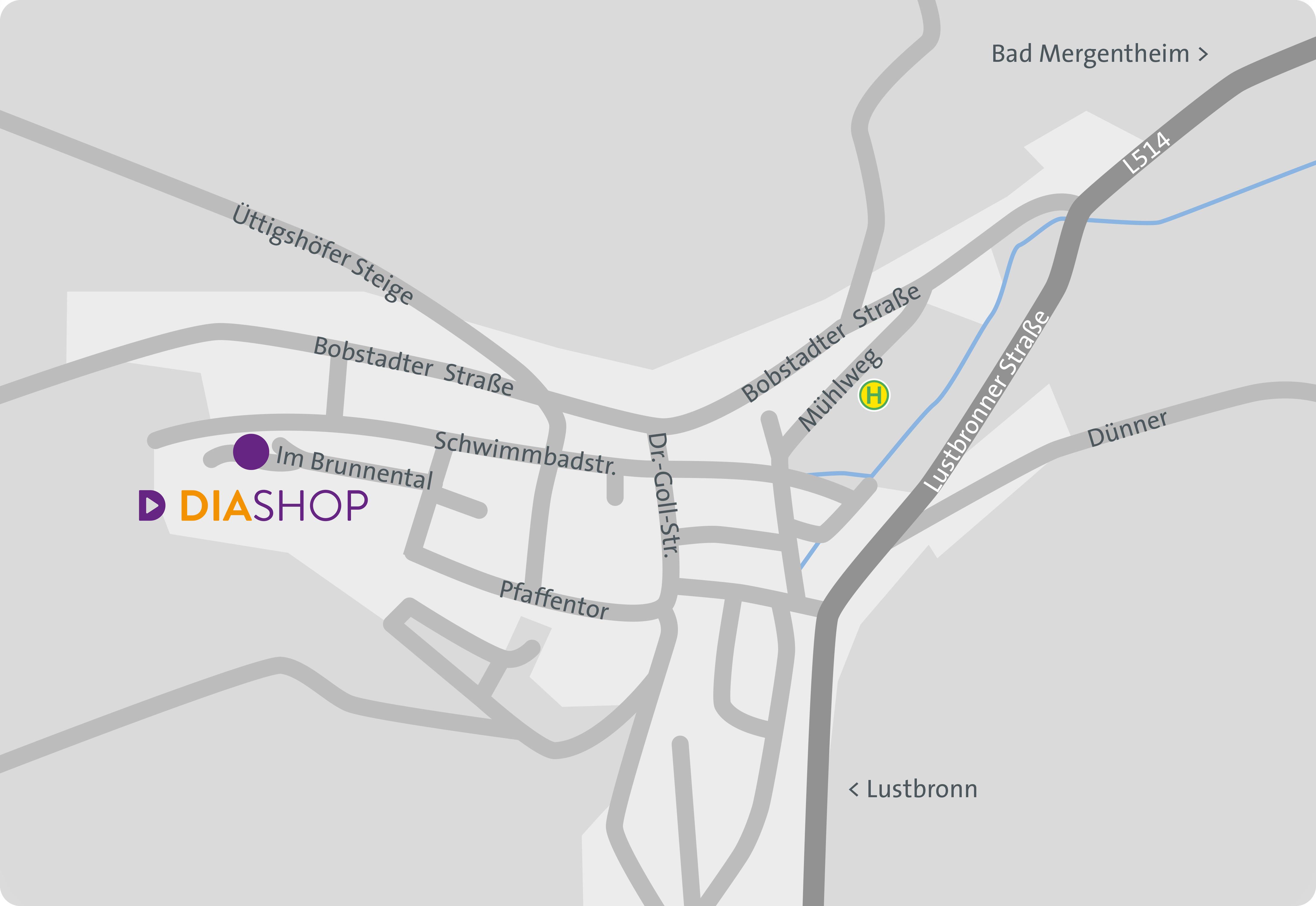 DIASHOP GmbH Anfahrt Gauting-Unterbrunn DIASHOP GmbH Anfahrt Gauting-Unterbrunn